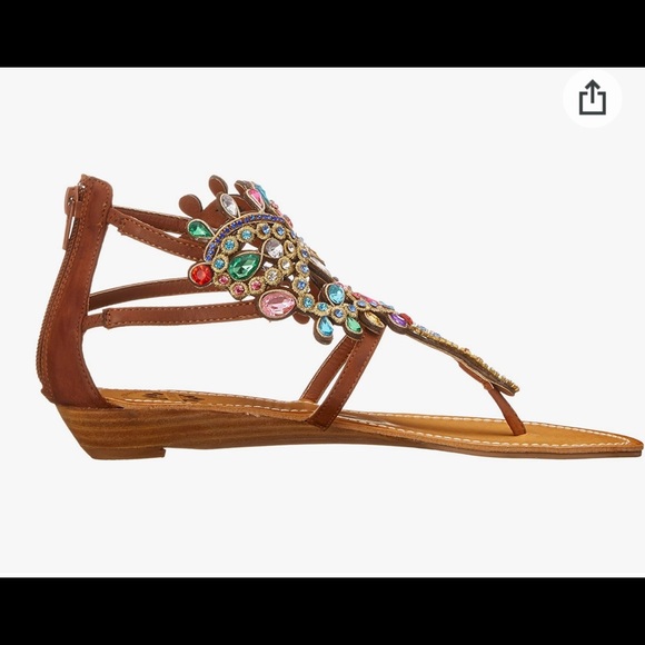 Yellow Box Women's P-araminta Wedge Sandal - Picture 6 of 7